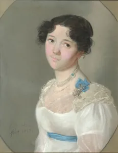 Portrait of Countess Agrafena Yuryevna Obolenskaya (1789-1829) Portrait of Countess Agrafena Yuryevna Obolenskaya (1789-1829)