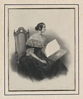 Ulrich Prints: Portrait of Countess Alexandra Potocka (1818-1892)