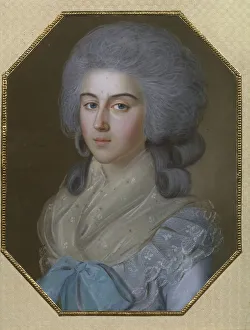 Portrait of Countess Anna Alexandrovna Golitsyna, Baroness Stroganova (1739-1816), 1786 Portrait of Countess Anna Alexandrovna Golitsyna, Baroness Stroganova (1739-1816), 1786