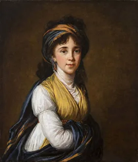 Vigee Le Brun Prints: Portrait of Countess Anna Grigoryevna Belosselsky-Belozersky (1773-1846), 1798. Creator