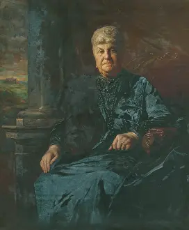 Andrej Prints: Portrait of Countess Csakyova, 1923. Creator: Andrej Baca