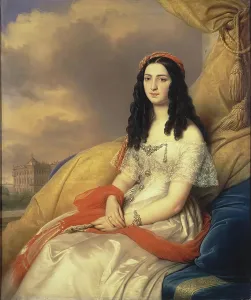 1840s Prints: Portrait of Countess d'Ash, 1844