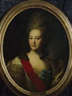 Images Dated 14th June 2013: Portrait of Countess Ekaterina Nikolayevna Orlova (1758-1781), c. 1779
