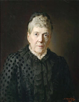 Images Dated 13th June 2013: Portrait of Countess E.L. Kochubei, 1888. Artist: Shcherbatov, Mikhail Lazarevich (1845-1924)