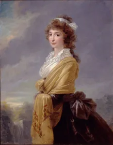 Fuger Prints: Portrait of Countess Elisabeth von Thun-Hohenstein (1764-1806)