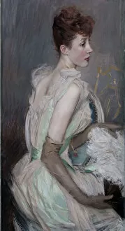 1889 Gallery: Portrait of Countess De Leusse, nee Berthier, 1889