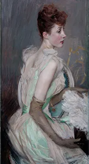 1889 Gallery: Portrait of Countess De Leusse, nee Berthier, 1889