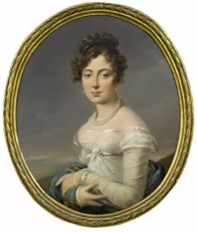 Portrait of Countess Maria Antonovna Ushakova, nee Tarbeeva (1802-1870), End of 1820s-Early 1830s