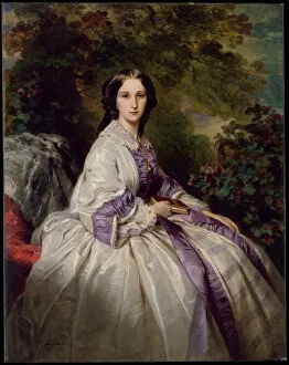Beck Gallery: Portrait of Countess Maria Ivanovna Lamsdorf, nee Beck, 1859