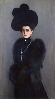 Portrait of Countess Maria Pavlovna Abamelik-Lazareva (1876-1955), nee Demidova