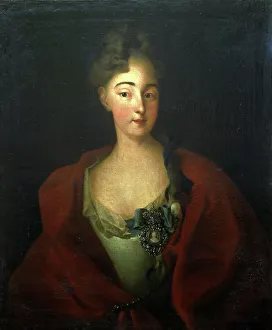 Kuskovo Prints: Portrait of Countess Maria Yuryevna Cherkasskaya (1696-1747)