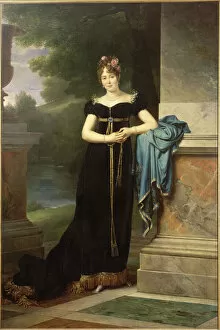 Fran And Xe7 Collection: Portrait of Countess Marie Walewska (1786-1817), c. 1810