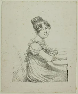 Portrait of Countess Mollien, 1816. Creator: Vivant Denon