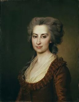 Dmitri Grigorievich 1735 1822 Gallery: Portrait of Countess Praskovya Vorontsova (1749-1797), Early 1790s