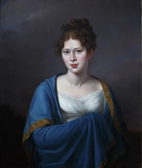 Images Dated 18th April 2017: Portrait of Countess Sofia Petrovna Lobanova-Rostovskaya (1798-1825), nee Lopukhina