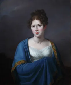Portrait of Countess Sofia Petrovna Lobanova-Rostovskaya (1798-1825), nee Lopukhina