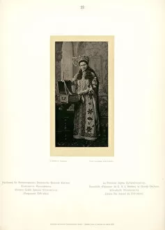 Portrait of Countess Sophia Lvovna Shakhovskaya, 1903. Artist: Asikritov, Daniil Mikhaylovitch (1856-?)
