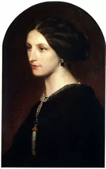 Paul Delaroche Gallery: Portrait of Countess Sophie Shuvaloff, 1853. Artist: Paul Delaroche