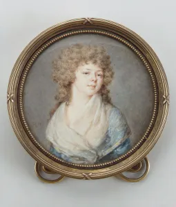 Portrait of Countess Tatyana Vasilyevna Yusupova, nee von Engelhardt (1769-1841), 1799. Artist: Ritt, Augustin Christian (1765-1799)