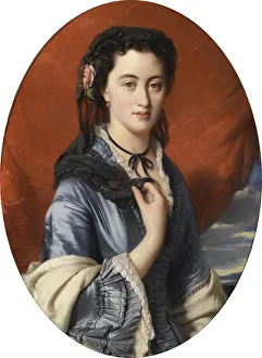 Franz Xavier 1805 1873 Prints: Portrait of Countess Varvara Musina-Pushkina (1832-1885)