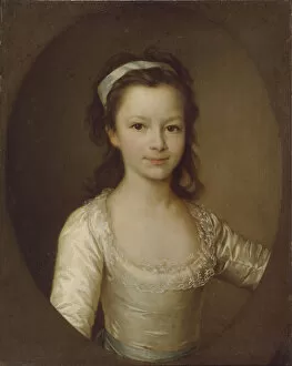 Dmitri Grigorievich 1735 1822 Gallery: Portrait of Countess Yekaterina Artemyevna Vorontsova (1780-1836) as Child, End 1780s