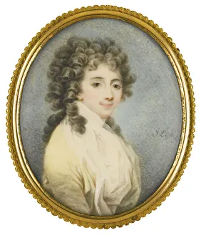 Portrait of Countess Zofia Potocka-Witt (1760-1822), Second Half of the 18th cen. Artist: Leski, Josef (1760-1825)