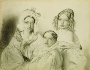 Vyazemsky Prints: Portrait of Countesses Praskovia