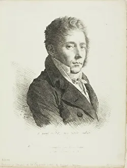 Girodet Roucy Trioson Prints: Portrait of Coupin de la Couperie, 1816. Creator: Girodet de Roucy-Trioson