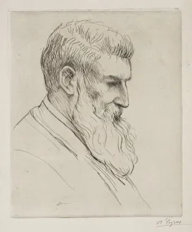Portrait of Craibe Angus. Creator: Alphonse Legros (French, 1837-1911)