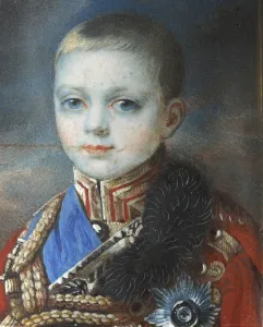 Portrait of the Crown prince Alexander Nikolayevich (1818-1881)