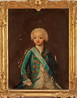 Portrait of Crown Prince Gustav III of Sweden, 1756
