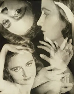 Multiple Prints: Portrait of Cynthia Fuller, 1944. Creator: Francis Joseph Bruguiere