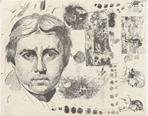Andr And Xe9 Gallery: Portrait d Ingres (Portrait of Ingres), 1844, printed 1982. Creator: Charles Negre