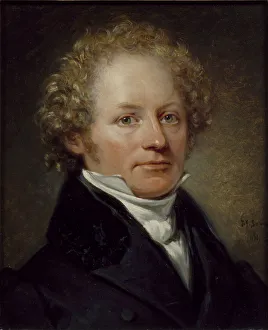 Sandberg Prints: Portrait of Per Daniel Amadeus Atterbom (1790-1855), 1831