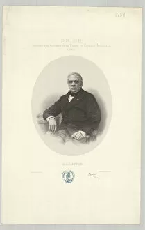 Auber Gallery: Portrait of Daniel-Francois-Esprit Auber (1782-1871), 1866