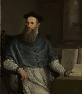 Theory Prints: Portrait of Daniele Barbaro, 1556-1562. Creator: Paolo Veronese
