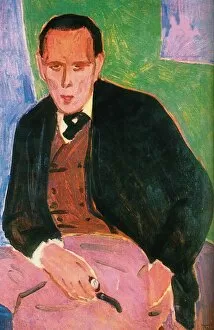 Portrait of Daniil Kharms (1905-1942), 1941