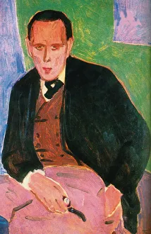 1941 Prints: Portrait of Daniil Kharms (1905-1942), 1941