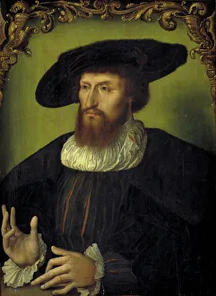 King Christian Ii Prints: Portrait of the Danish King Christian II, 1514-1518. Creator: Unknown