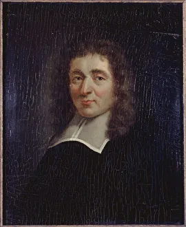 Lexicographer Prints: Portrait d'Antoine Furetière (1619-1688)