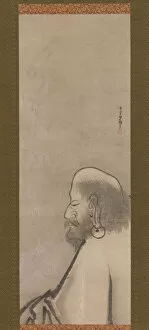 Portrait of Daruma, early 17th century. Creator: Unkoku Togan