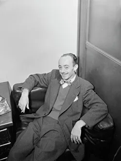David Alden Lambert Prints: Portrait of Dave Lambert, New York, N.Y. 1946. Creator: William Paul Gottlieb