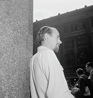 David Alden Lambert Prints: Portrait of Dave Lambert, New York, N.Y. ca. July 1947. Creator: William Paul Gottlieb