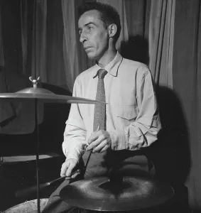Cymbals Prints: Portrait of Dave Tough, Eddie Condon's