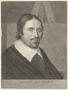 Portrait of David de Haen, 1758. Creator: Cornelis van Noorde