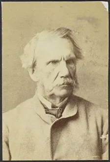 Livingstone David Prints: Portrait of David Livingstone, about 1860-1873. Creator: Unknown