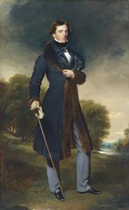 Fur Trim Prints: Portrait of David Lyon, 1825. Creator: Thomas Lawrence