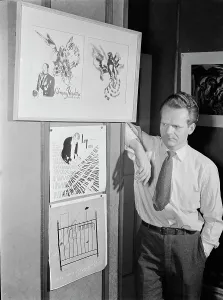 Music Industry Prints: Portrait of David Stone Martin