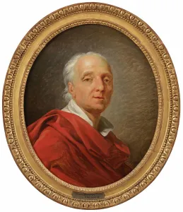 Jean Simon Berthélemy Prints: Portrait of Denis Diderot (1713-1784)