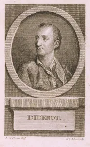 Diderot Gallery: Portrait of Denis Diderot (1713?1784). Artist: Saint-Aubin, Augustin, de (1736-1807)
